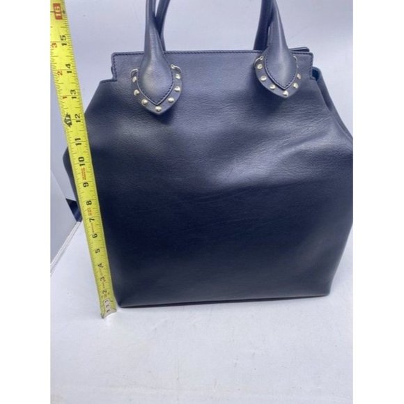 Emilio Pucci Medium City Marquise Top Handle Black Leather Shoulder Bag - Picture 6 of 12